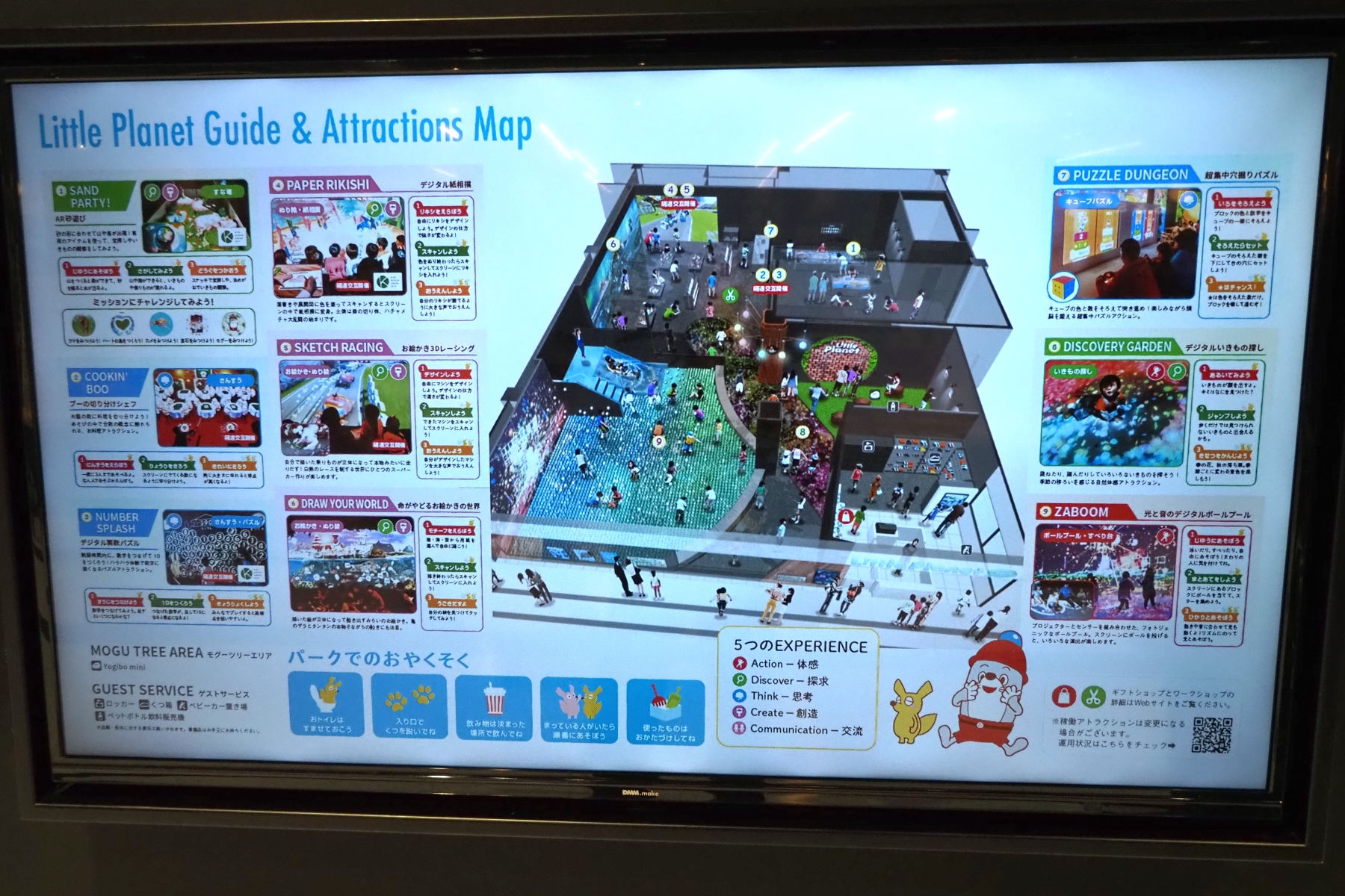 リトルプラネット イオンモール川口に子連れで行ってみた！デジタルを駆使した遊びの内容とは…？ | さいたま市、埼玉県南部の地域情報サイト 【リプロ  マヴィ】